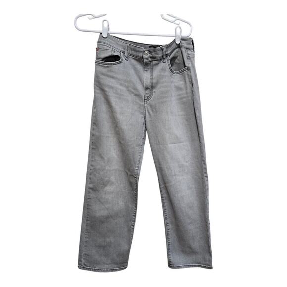 Hudson Jeans Women’s 27 Noa Gray High Rise Straight Ankle Denim - Picture 1 of 10